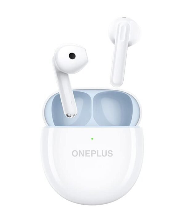 OnePlus Nord Buds CE Bluetooth Truly Wireless in Ear Earbuds | 13.4mm Dynamic Drivers | (Moonlight White)