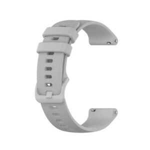 JBJ Soft Silicone 19mm Smartwatch Strap Metal Buckle Compatible with Noise Colorfit Pro 2/Oxy/Pulse/Beat, Boat Storm Smart