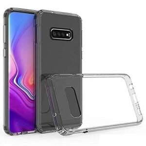 JBJ Shockproof Hard TPU Crystal Clear Back Cover Case for Samsung Galaxy S10 Plus (Transparent)