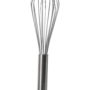 KRY Multiuses Stainless Steel Kitchen Utensil Balloon Shape Wire Whisk, Egg Beater, Kitchen Tool, 20cm (Silver),