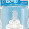 Dr. Brown's Preemie Flow Silicone Options Narrow Neck Nipple C (Pack of 2, White)