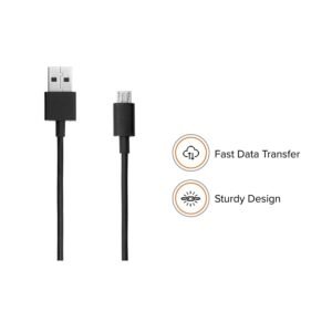 MI Type B/Micro USB 120cm fast Charging cable|480mbps support|Suitable for all Smartphones,tablet and accessories with type B