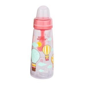 Small Wonder Natural Baby Feeding Bottle, 250 ML, Pink