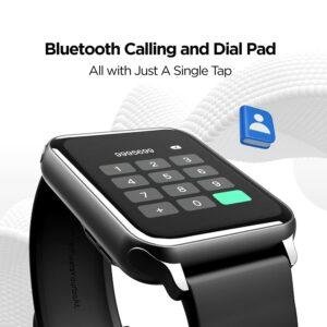 boAt Wave Call Smart Watch, Smart Talk with Advanced Dedicated Bluetooth Calling Chip, 1.69 HD Display with 550 NITS & 70% Color