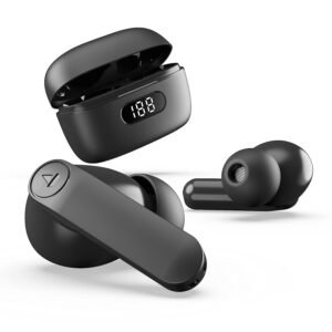 boAt Airdopes 121 PRO True Wireless Earbuds Signature Sound, Quad Mic ENx™, Low Latency Mode for Gaming, 50H Playtime, IWP™,