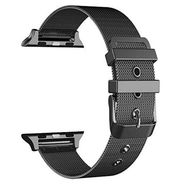 OMI  Stainless Steel Metal Buckle Mesh Watch Band Compatible with Apple Watch Bands 38mm 40mm 41mm, Women Men Replacement