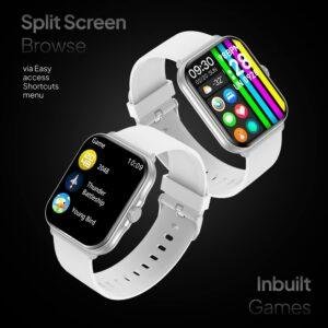 Fire-Boltt Eterno 1.99" Largest Display, Bluetooth Calling Smartwatch with 1184mm Display Area, AI Voice Assistant, 120+ Sports