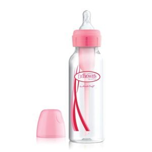 Dr. Brown's Narrow Neck Options Pink Bottle (250 Ml, Pack of 1, Pink)