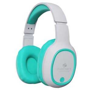 ZEBRONICS Zeb-Thunder Wireless Over Ear BT Headphone Comes with mic, 40mm Drivers, AUX Connectivity, Built in FM, Call Function,