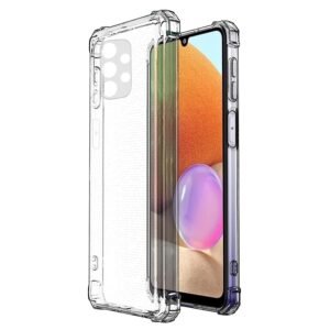 JBJ Back Cover for Samsung Galaxy A32 (Plastic | Transparent)