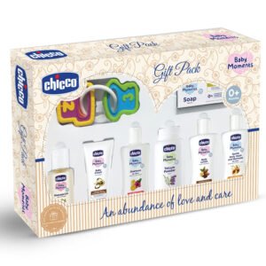 Chicco Baby Moments Delight Set Beige, Gift Set for Babies, 0m+