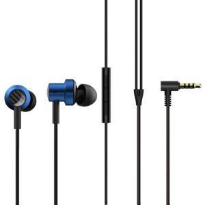 MI XIAOMI Dual Driver Dynamic Bass in-Ear Wired Earphones with Mic, 10mm& 8mm for Heavy Bass & Crystal Clear Vocals, Passive