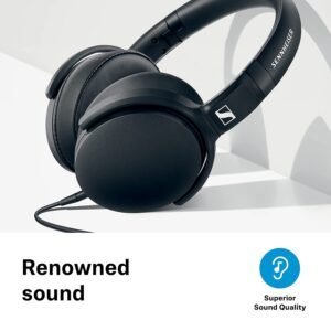 Sennheiser HD 400s Wired Over The Ear Headphone with Mic (Black)