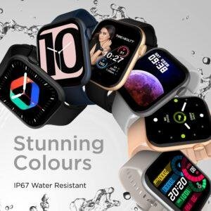Fire-Boltt Ring 3 Smart Watch 1.8 Biggest Display with Advanced Bluetooth Calling Chip, Voice Assistance,118 Sports Modes, in