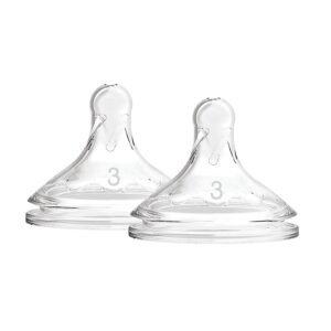 Dr. Brown's Level-3 Wide Neck Nipple 2-Pack