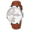 OMI WT030 Leather Strap Analog Wrist Watch for Men