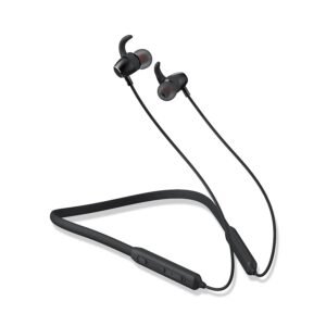 Toreto Bolt Neo Wireless Bluetooth 5.0 in Ear Headset with Hi-Fi Sound Neckband, Sweat-Resistant Magnetic Earbuds, Passive Noice Cancellation Voice Assistant & with Mic (TOR-294)