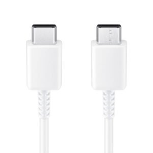 Samsung Original Type C to C Cable - 3.28 Feet (1 Meter) Compatible with Smartphone,White