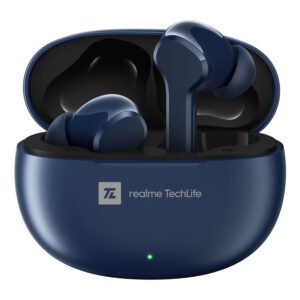 realme TechLife Buds T100 Bluetooth Truly Wireless in Ear Earbuds with mic, AI ENC for Calls, Google Fast Pair, 28 Hours Total