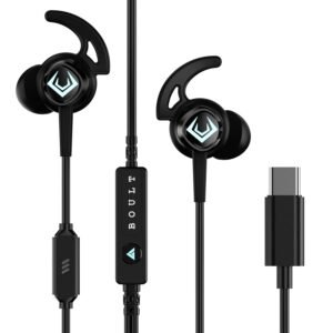 Boult Audio Newly Launched Ammo Wired Earphones with Type-C Port, Colour Shuffle Mode, 12mm Bass Drivers, Inline Controls, Pro+
