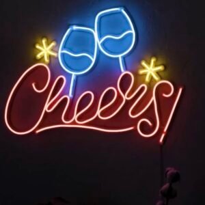 OMI Cheers Led Neon Signs Beer Bar Club Bedroom Neon Lights For Office Hotel Pub Cafe Wedding Birthday Party Man
