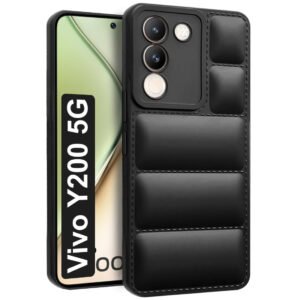 OMI Back Case Cover for Vivo Y200 5G | Compatible for Vivo Y200 5G Back Case Cover | Matte Soft Case | Liquid Silicon