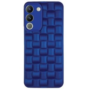 OMI Back Cover for Vivo Y200 5G (Matte Silicone | Camera Protection | Shockproof | Purple)