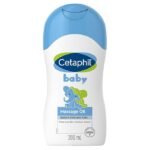 Cetaphil Baby Massage Oil, 200ml and Cetaphil Baby Shampoo, 200ml | Restoraderm Skin Restoring Body Wash, 295 Ml | Shampoo & Wash, White, Chamomile, 230 ml (Pack Of 4)
