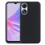 Back Cover for Oppo A58 5G - Silicone Black