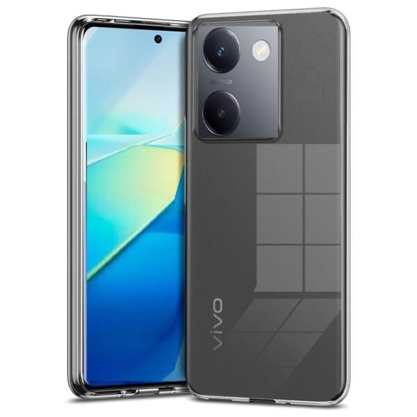 Vivo Y200 Pro 5G - Transparent | soft Rubber Silicon Clear Back Cover