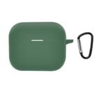 Pouch for Noise Air Buds+ / Noise Air Buds Plus (colour Green) Shockproof Dustproof 360 Protective Soft Silicone Case Cover with