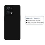 Back Case Cover for Oppo Reno 8 5G - Silicone Black