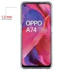 Mobile Back Cover Silicone (Oppo-A74(5G)-TPU-Clear) for Oppo A74 (5G) | (Transparent)