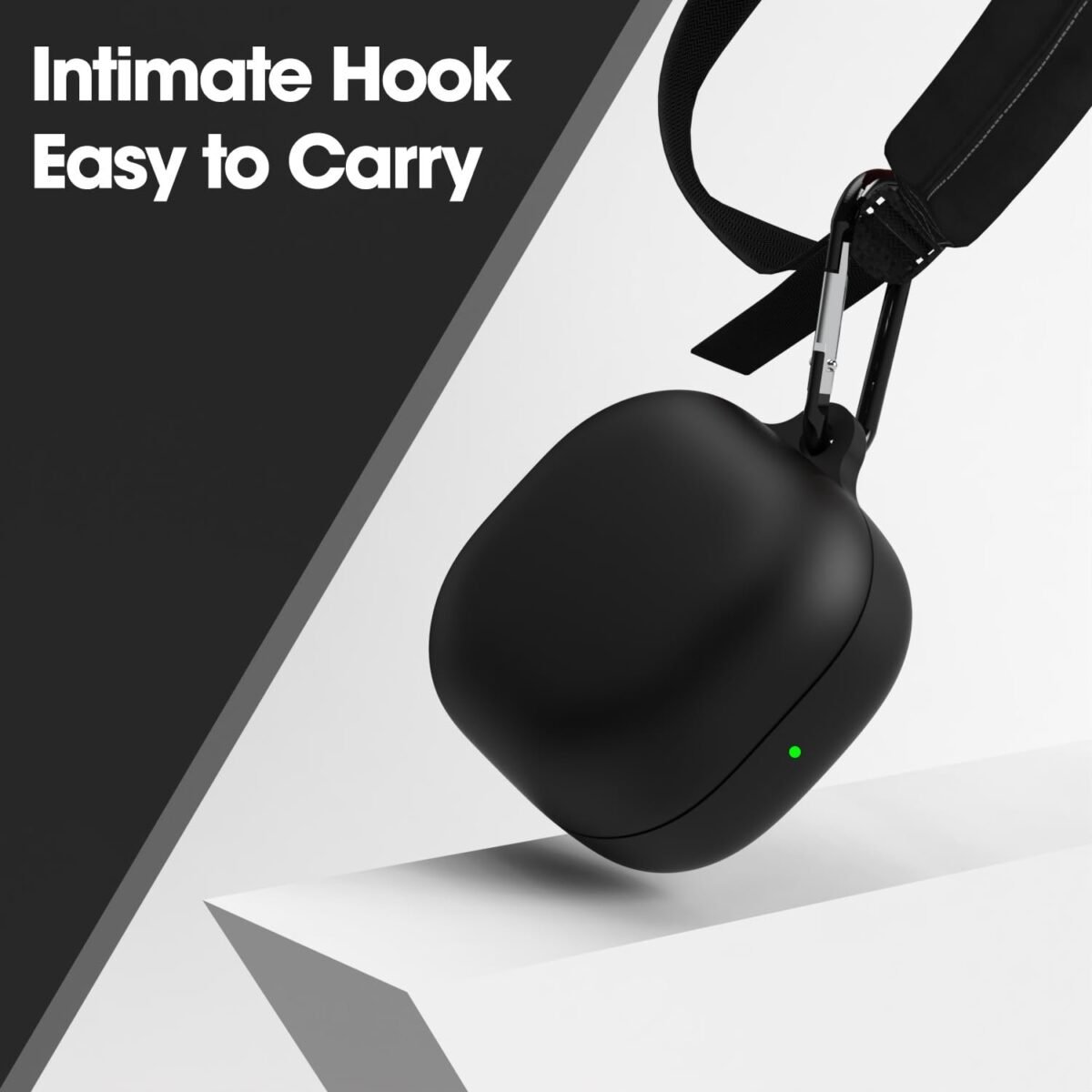 Earphone Case Cover Compatible for Samsung Galaxy Buds Live, Soft Silicone Skin Case Cover Shock-Absorbing Protective