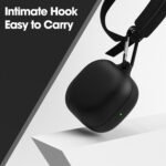 Earphone Case Cover Compatible for Samsung Galaxy Buds Live, Soft Silicone Skin Case Cover Shock-Absorbing Protective