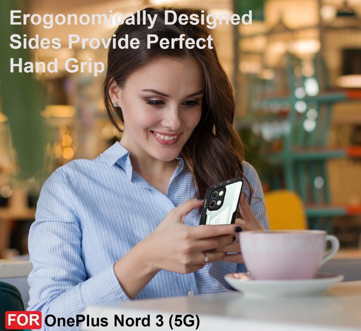 Back Cover Case Compatible for OnePlus Nord 3 5G | 360 Degree Protection - Eagle