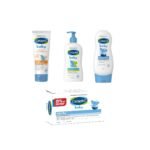 Cetaphil Baby Mild Bar 100 gm | Daily Lotion 400 ml | Shampoo & Wash, Chamomile, 230 ml | Cream, Face & Body Moisturizing Cream 85gm (Pack Of 4)