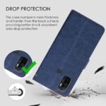 Flip Leather Mobile Cover (Soft & Flexible Back case) for Oppo A53 (Flip Blue)
