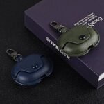 Earbud Case Compatible with Boat Airdopes 161/163 / Cover with Soft Leather Skin, Shock-Absorbing Protective Case with