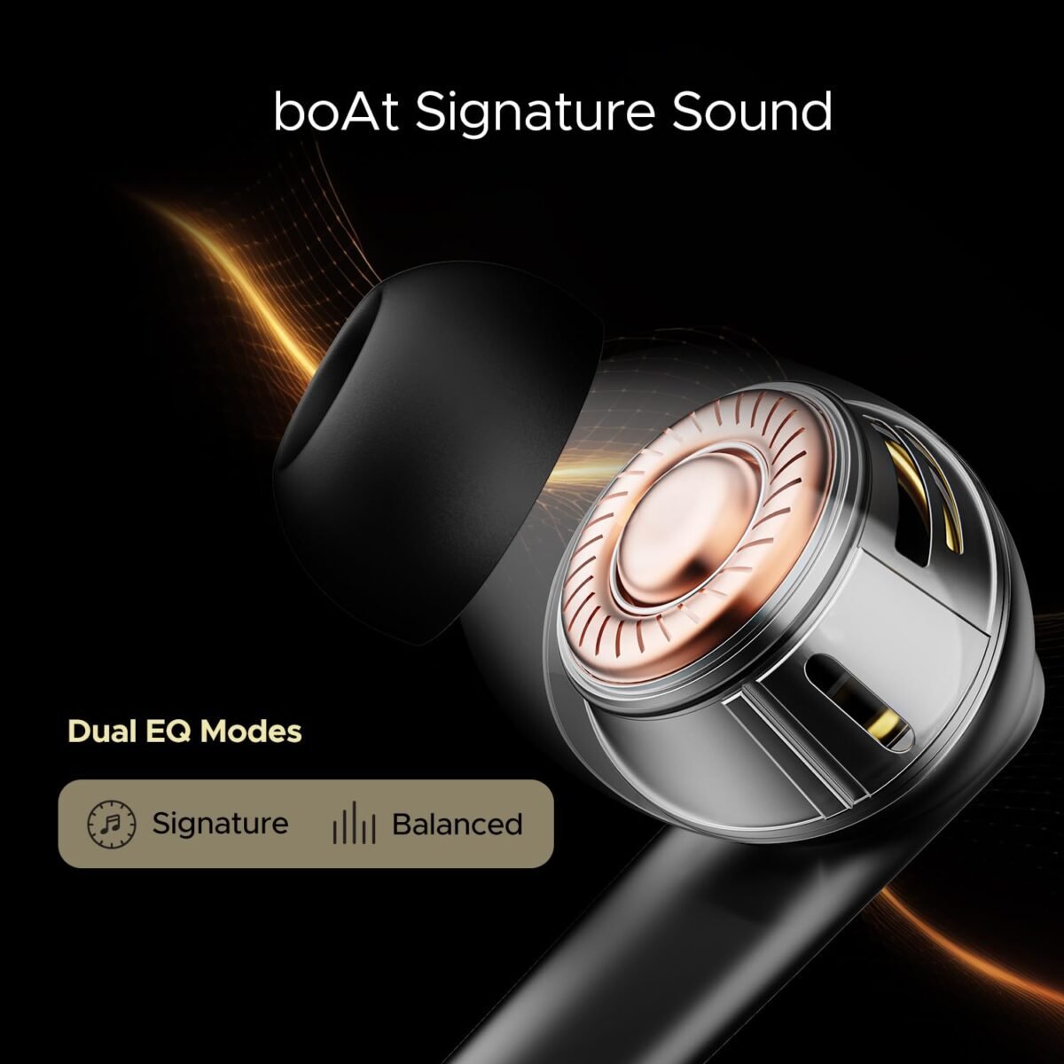boAt Airdopes 141 ANC TWS in-Ear Earbuds w/ 32 dB Anc, 42 Hrs Playback, 50ms Low Latency Beast Mode, ASAP Charge & IPX5(Gunmetal Black)