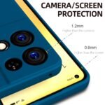 Back Cover for Oppo Reno 8 PRO (5G), Slim (Silicone Blue)