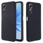 Back Cover for Oppo A58 5G - Silicone Black