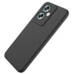 Silicone Camera Protection Ultra Slim Soft Flexible Back Cover for Oppo F25 Pro 5G - Black