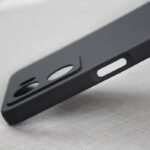 Oppo A57 5g Camera Protective Back Cover for Oppo A57 5g (Silicon | Black)