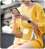 Airpods Pro Leather Protective Cover Compatible with Airpod Pro Case Leather Airpods Pro Protective Case Cover with