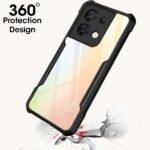 Back Cover Eagle Case Hard PC Back Transparent Shock Proof Rubberized Case for (Oppo Reno 8 Pro)