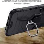 Back Cover for Samsung Galaxy A32 4G (Poly Carbonate Polymer | Black) D5