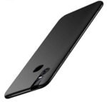 Silicon Shockproof Slim Back Cover Case For Vivo V15, Vivo 1819, Black