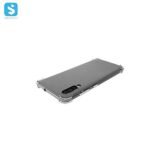 Silicone Back Case Cover for Samsung Galaxy A70 | Bump Side Air Cushion Ultra Light Slim Shockproof Silicone Back Case Cover (Transparent)