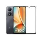 Vivo Y100 5G Transparent Silicone Back Cover | Tempered Glass + Camera Lens Protector Combo Pack